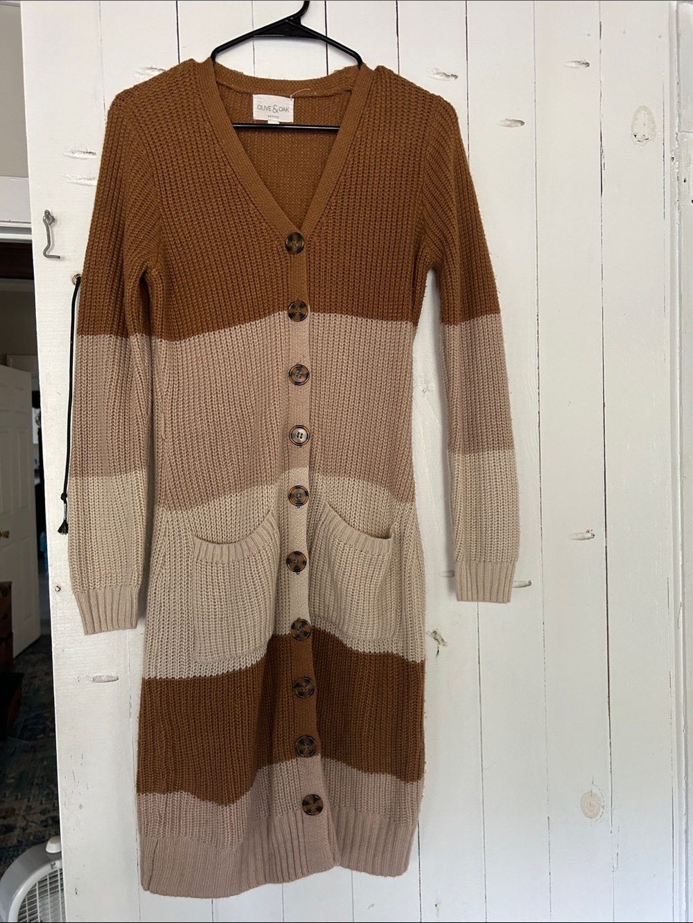 Olive & Oak Cardigan Sweater Dress